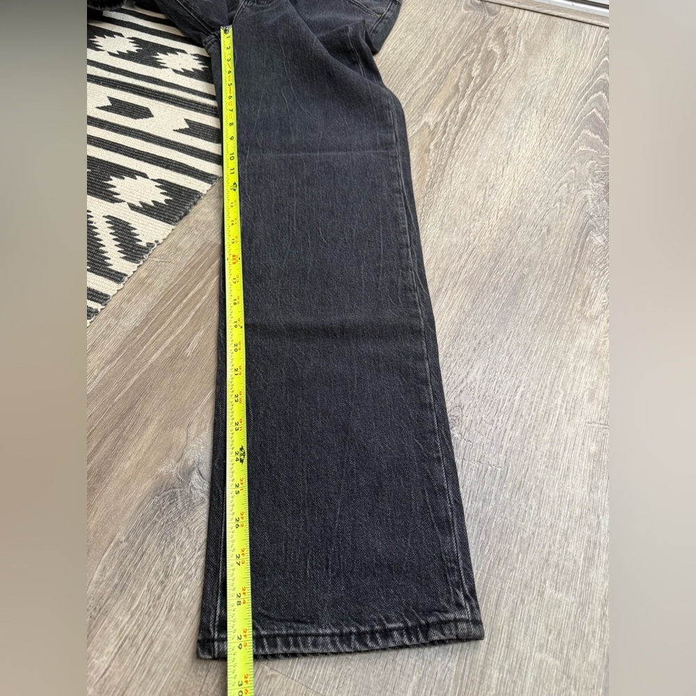 Rolla’s Black Original High Rise Straight Jeans Size 28 - Picture 10 of 11